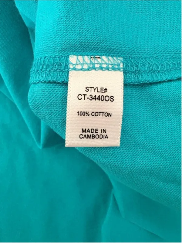 Zenana Premium Cotton Oversized Round Neck Box T-Shirt Size OS NIB - Image 7