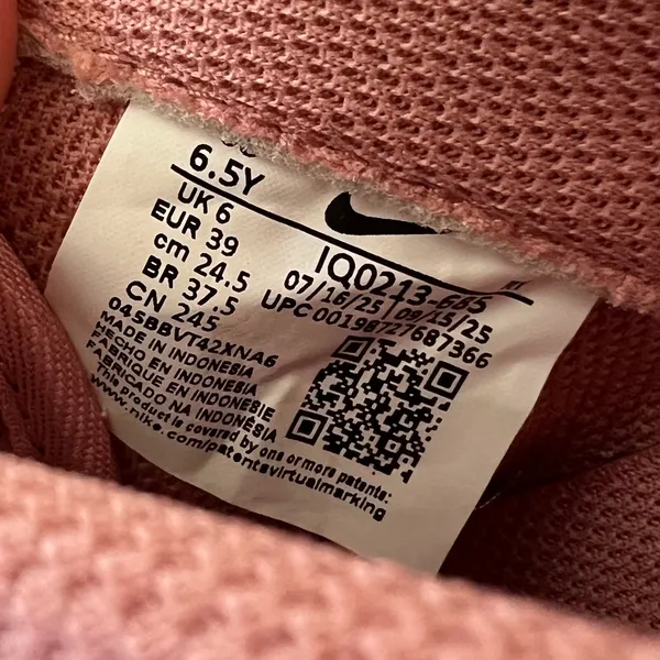 New NIKE Air Force 1 GS 'Rust Pink Summit White' - Image 8