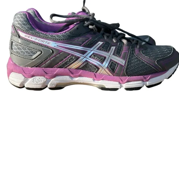 ASICS Women's Gel-Forte Running Shoe - Purple and Gray - Size 9.5 - Image 3