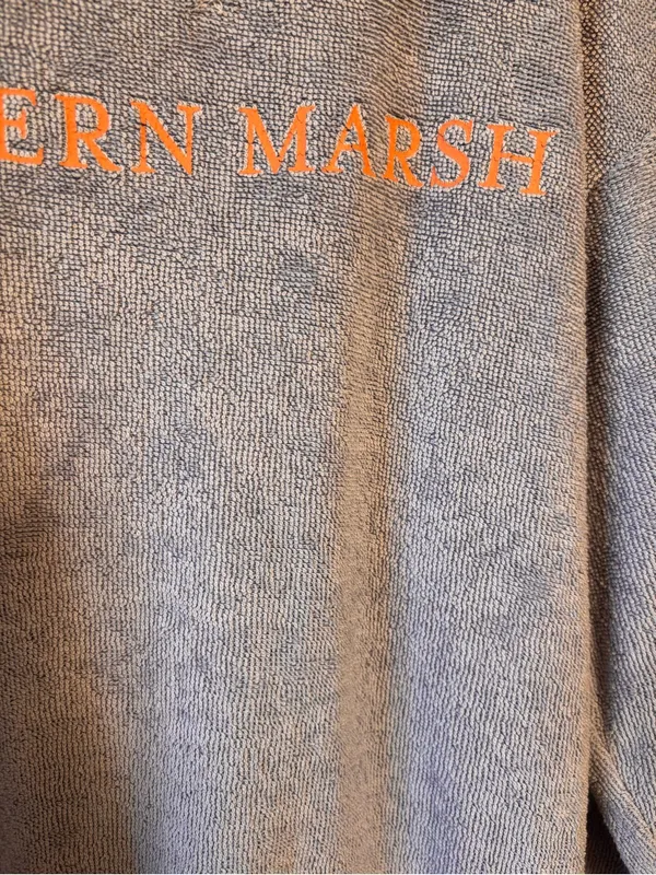 Southern Marsh Women’s Sweatshirt Terry Knit Logo Pullover Crewneck Oversized XS - Image 2