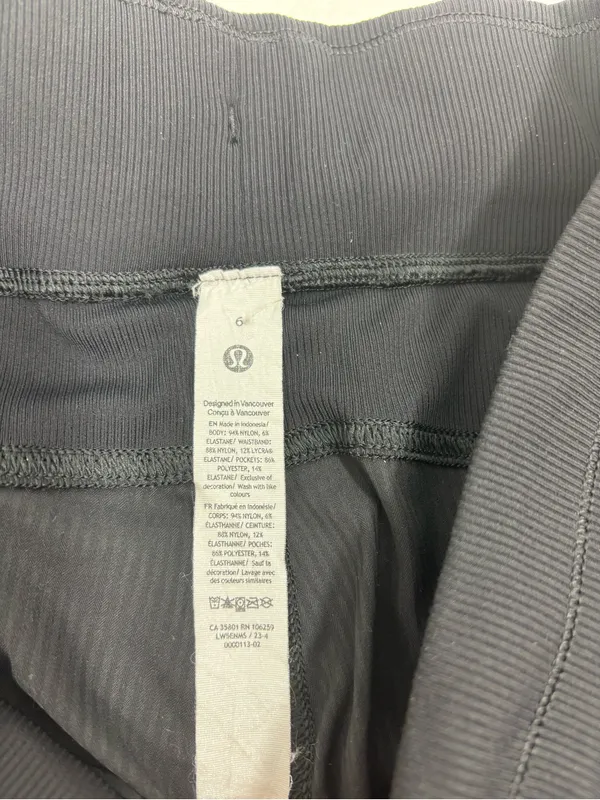Lululemon Dance Studio Mid-Rise Jogger Black Size 6 - Image 5