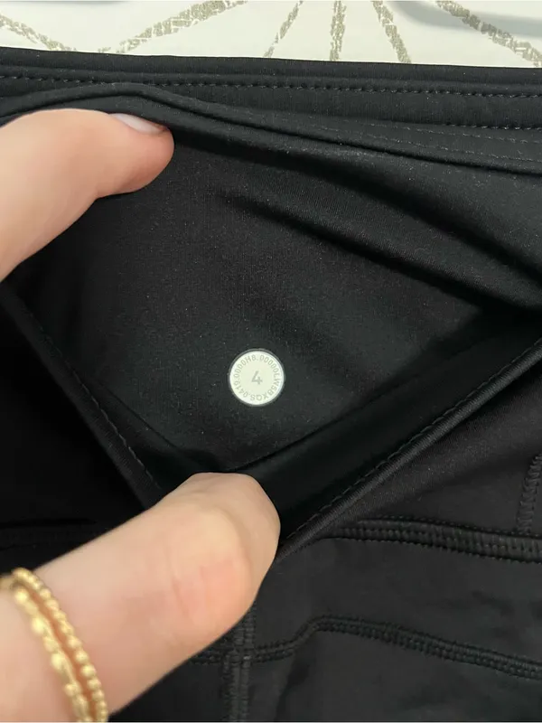 Lululemon Fast & Free 7/8 Tight II *Nulux 25" Black - Image 6