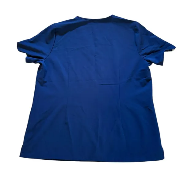FIGS Casma Three Pocket Scrub Top Navy Blue Womens XL - Image 2
