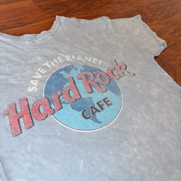 Hard Rock urban outfitters graphic t shirt - Image 3