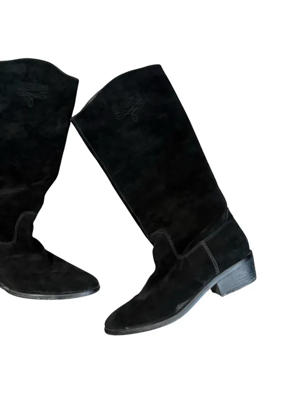 FRYE & CO Caden Stitch Suede Leather Knee High Tall Boots - Image 8