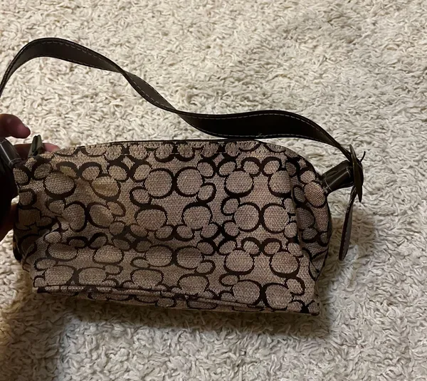 Y2K Vintage Brown Shoulder Bag - Image 3