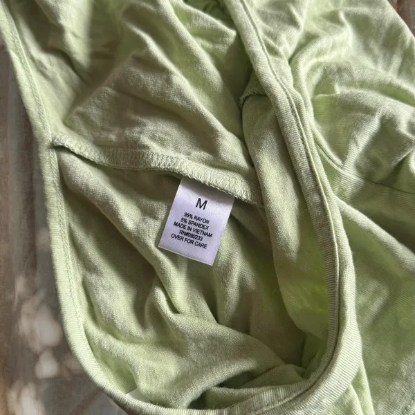 Pacsun | Pistachio Ruched Halter Top - Image 3