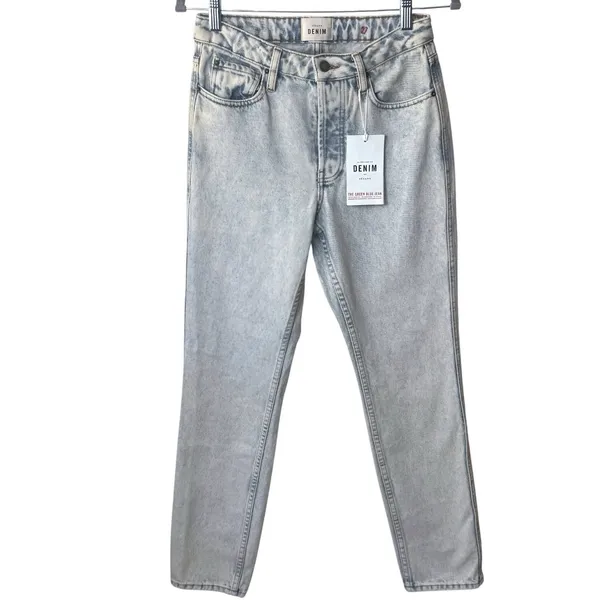 NEW Sezane Denim Brute Sexy The Green Blue Jean Capsule Minimalist Luxury 27 - Image 2