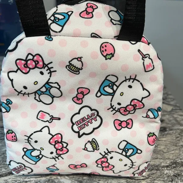 Hello Kitty Pink and White lunch bag NWOT - Image 9