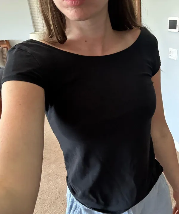 H&M black top - Image 3