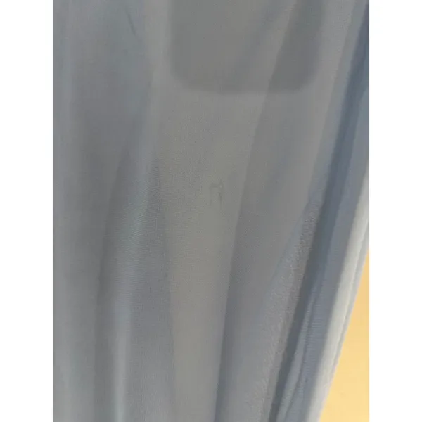 Alex Evenings Petite Sky Blue Lace Sequin Chiffon Gown Special Occasion 14P - Image 8
