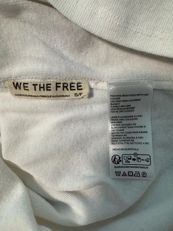 White Free People Top - Image 3