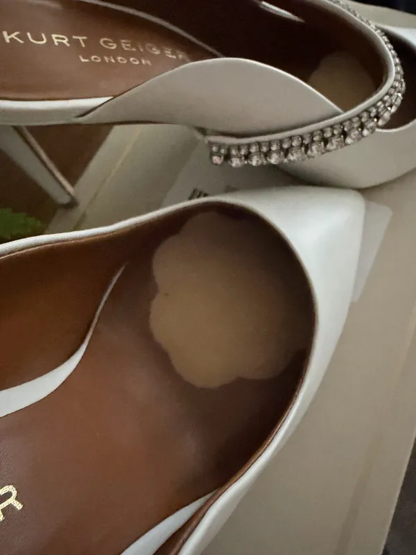 Kurt Geiger White Heels - Image 3