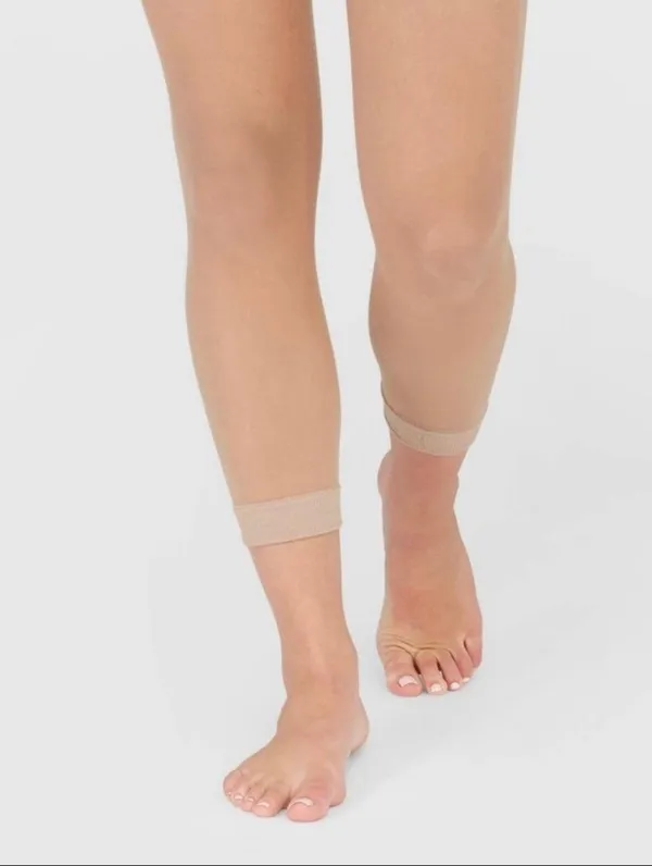 SPANX Assets High Falutin Footless Tights Beige Size F Holiday Shapewear - Image 6