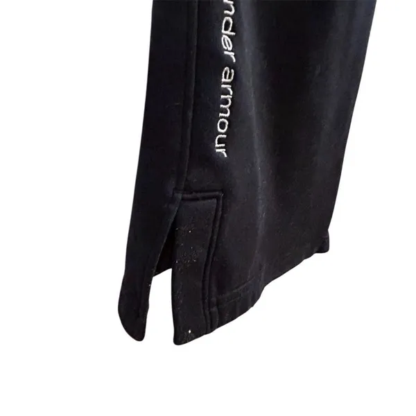 Under‎ Armour Women's Flare Pants Black Size M Flared Leg Semi-Fitted - Image 4