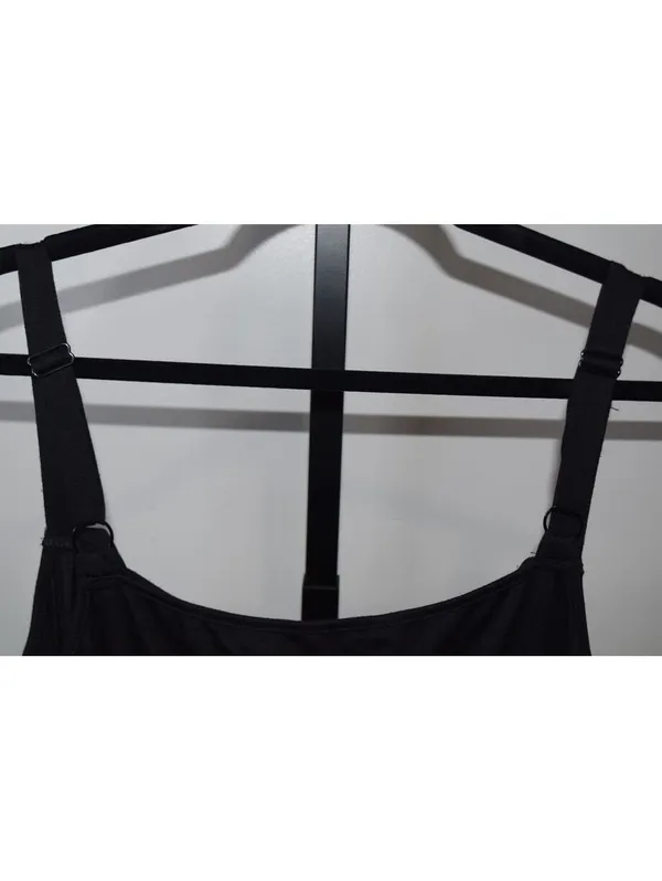 BloomChic Black Plus Size Tank Top with Cute Face Print - Image 5
