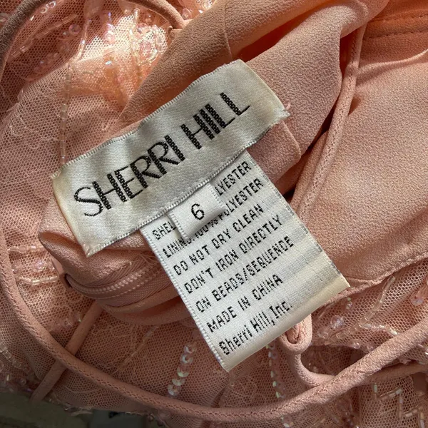 Sherri Hill Beaded Mini Dress Size 6 - Image 11