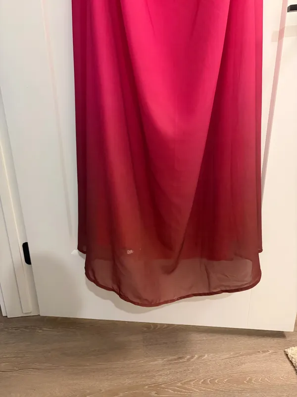 Peppermayo Marianne Maxi Pink Ombre Dress - Image 9