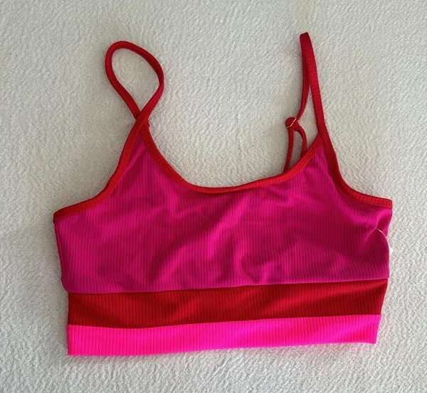 Beach Riot Colorblock Bikini Top Size Medium, $98 - Image 6