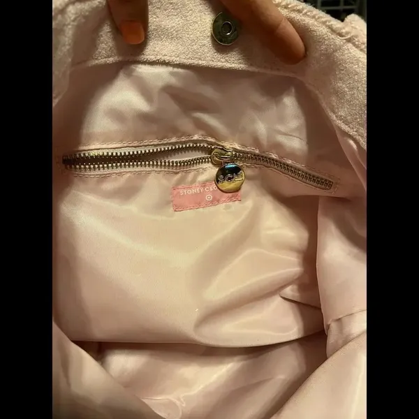 Stoney Clover Lane x Target Large Tote Bag Powder‎ Pink Preppy Y2K - Image 8
