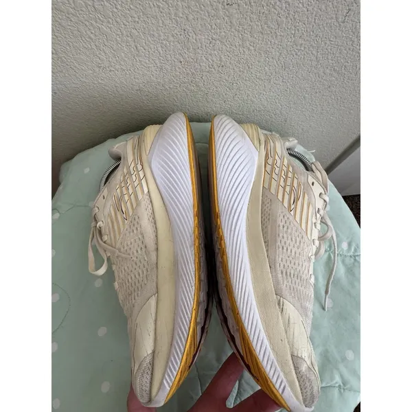 Saucony Endorphin Shift Women’s Running Shoes Beige/White/Yellow size 10.5 - Image 7