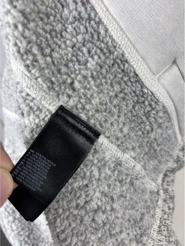 The North Face Crescent Full Zip Hoodie Women's XS Gray Hooded Pockets Outdoor - Image 9
