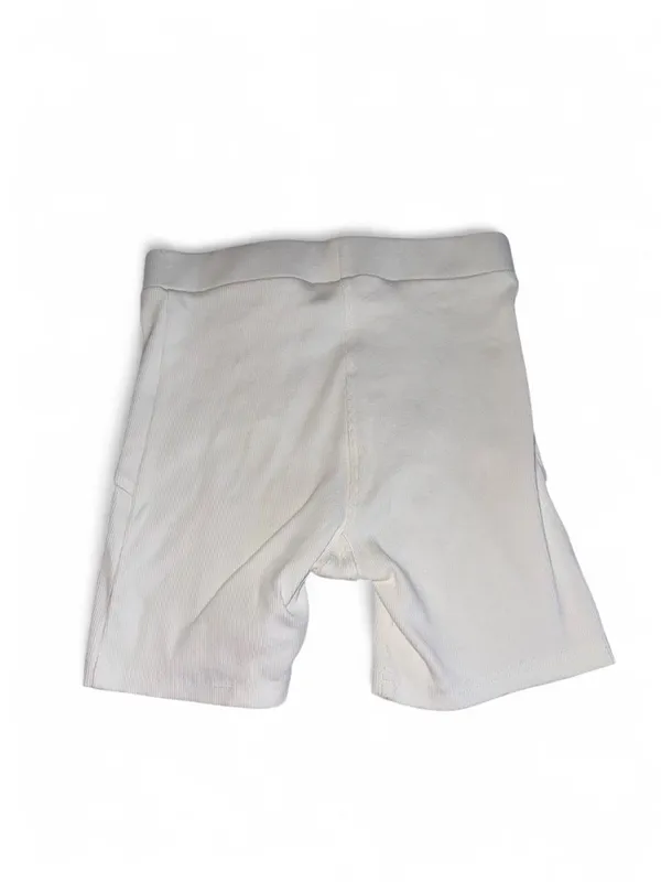 Showpo Sunday Society Club White Ribbed Lounge Set - Image 3