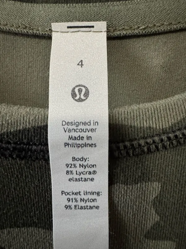 Lululemon Its Rulu Run Long Sleeve Shirt in Heritage 365 Camo Medium Olive Multi - Image 8