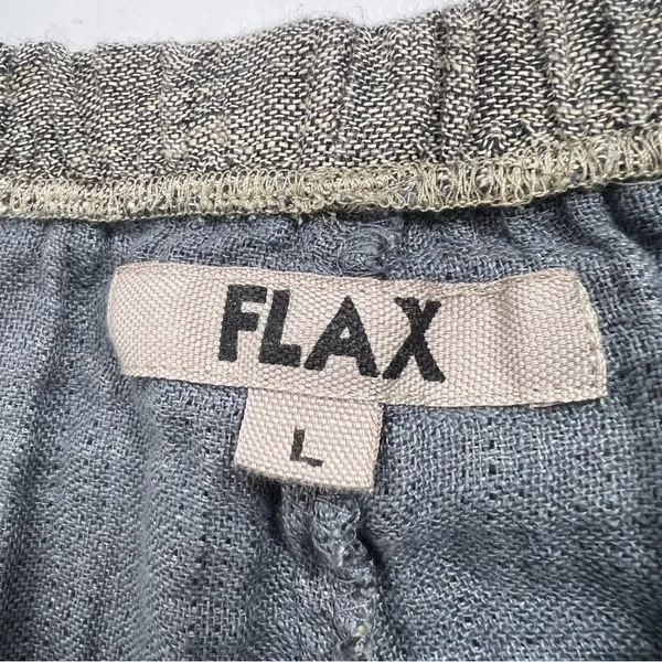 Flax 100% Linen Pull On Pants - Image 5