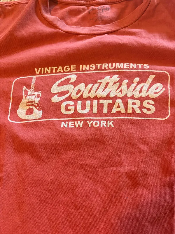 Brandy Melville red guitar shirt - Image 3