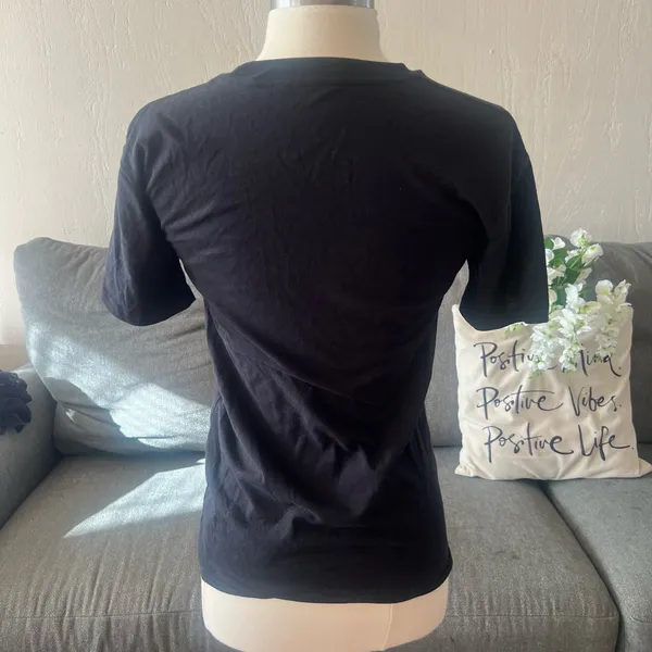 Black Graphic Tee - Image 4