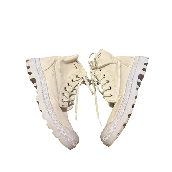 Palladium Pampa High Canvas Combat Boots/Sneakers – Women’s Size 7.5 - Image 6