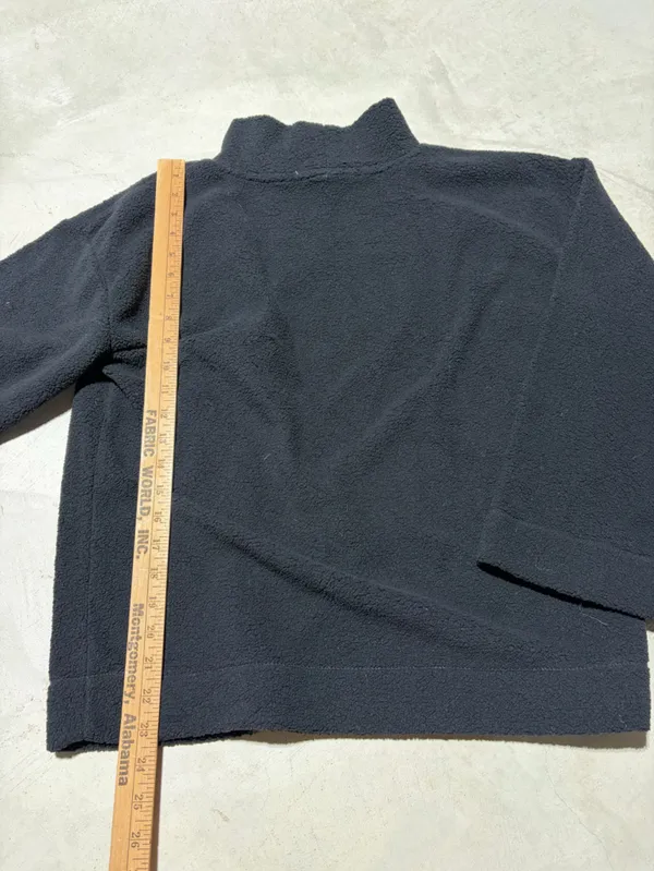 Loft Black Mock Neck Fleece Pullover small NWT - Image 9