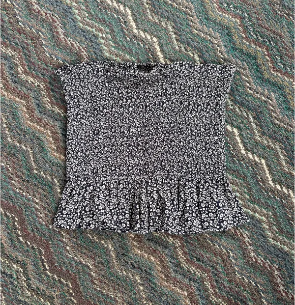 American Eagle Peplum Tube Top - Image 3