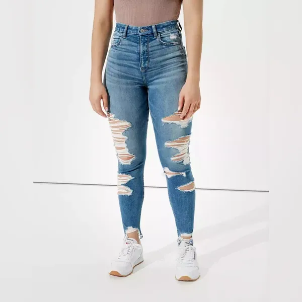 American Eagle Ne(x)t Level Stretch Curvy Super High-Waisted Jegging 6 Regular - Image 10