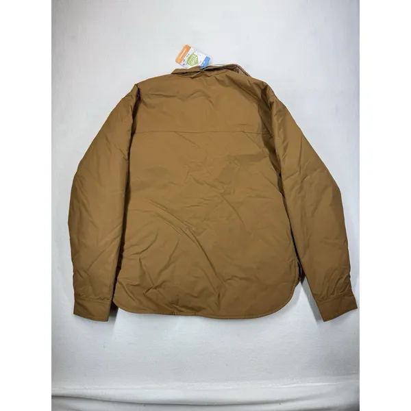 Columbia Womens Longhorn Ridge Reversible Shirt Jacket Brown Large NWT $130 MSRP - Image 5