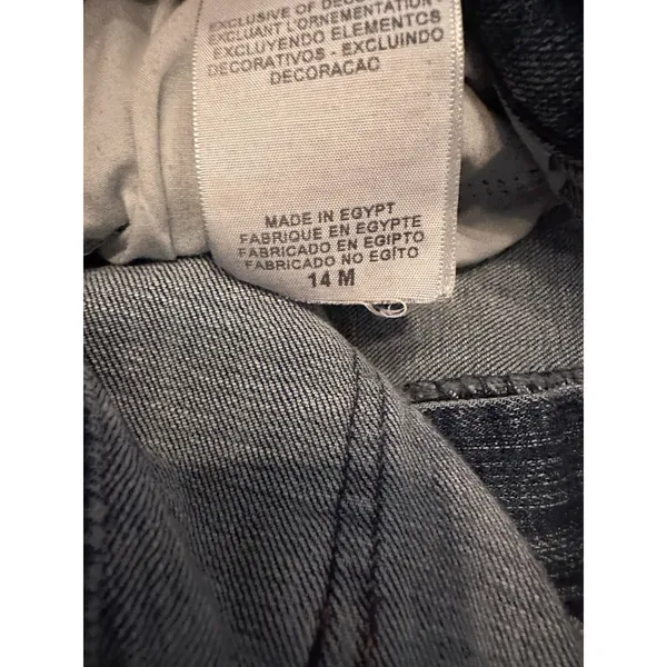 Levi's Mid Rise Skinny Jeans‎ Blue Denim 14m - Image 4