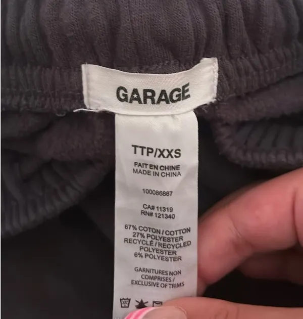 Garage UltraFleece Cargo Sweatpants size:xxs - Image 3