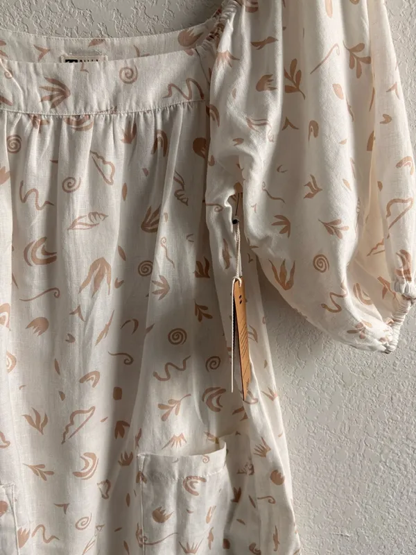 NWT Billabong On The Shore Dress Medium - Image 4