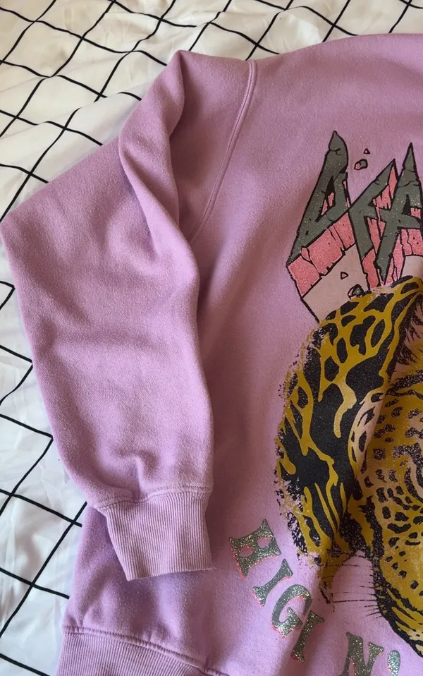 Def Leppard Purple  Sweatshirt - Image 3