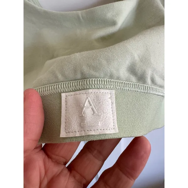 Anthropologie active mint green sports bra size xl - Image 2
