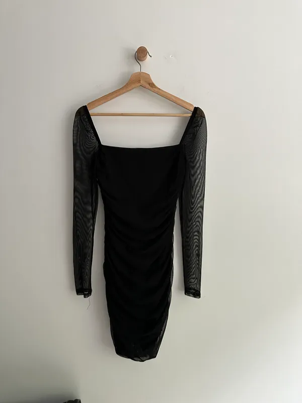 Princess Polly Charvi Mini Dress Black - Image 10