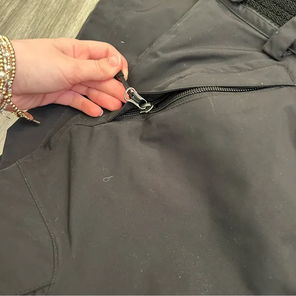 The North Face Black Snow Pants Low Rise Thermal Size XS - Image 6