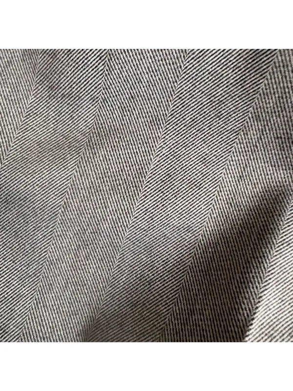 Michael Michael Kors Gray Herringbone Dress Pants Straight Leg Career Workwear - Image 3