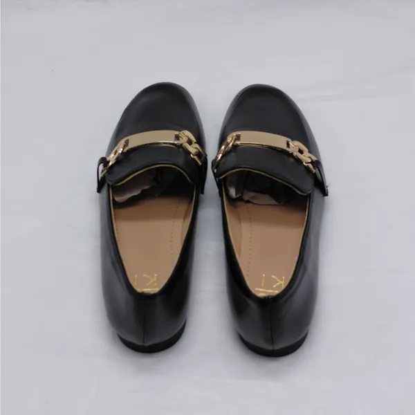 Yoki Edline-36 Women's Dress Loafers Size 6 Black Slip On Casual Comfort Shoes - Image 7