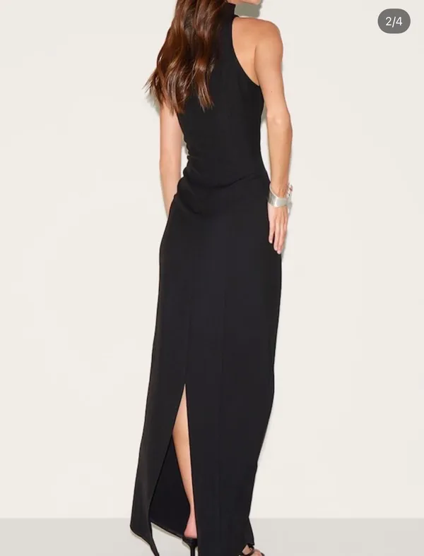 Pretty Little Thing Dress Black long - Image 2