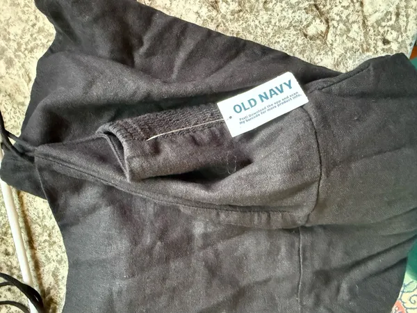 Old Navy black mini dress - Image 3