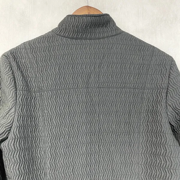 Pendleton Quilted Zip‎ Up Jacket Women Medium Textured Coastal Heritage Elevated - Image 5