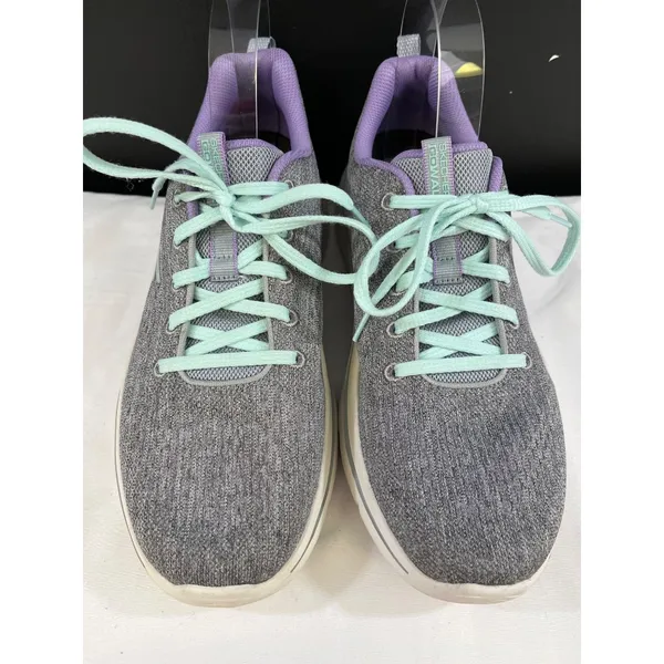 Skechers GoWalk Arch Fit Women's Grey Walking or Running Sneakers Sz 9 SKU 6325 - Image 2
