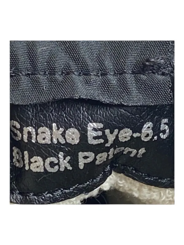 Vintage Havana 𖠌 Snake Eye High Top Sneakers 𖠌 Faux Black Red Patent 𖠌 6.5M - Image 13